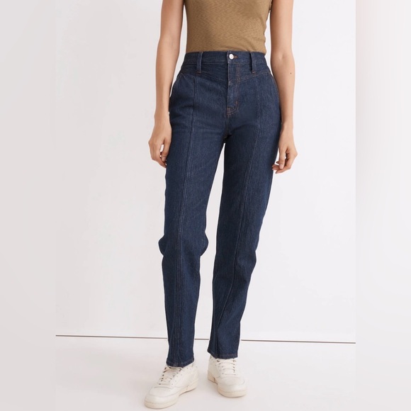 Madewell Denim - MADEWELL Denim The Perfect Vintage Straight Jean Greenhaven Seamed Version 29